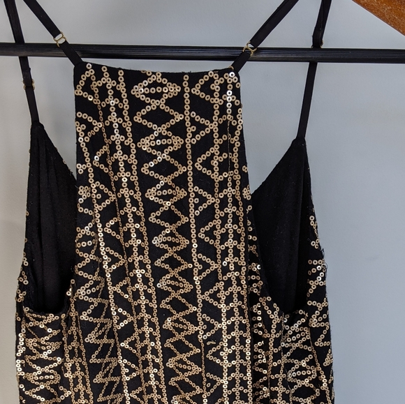 DV Gold glitter dress - Picture 3 of 3